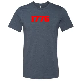 1776 Tee (Navy Heather/ Navy)