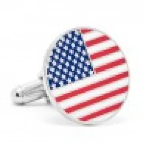 American Flag Cufflinks