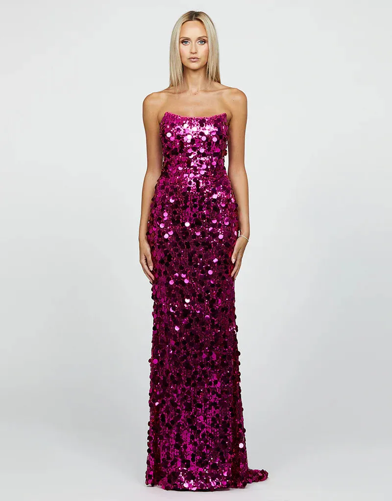 Brynn Strapless Gown