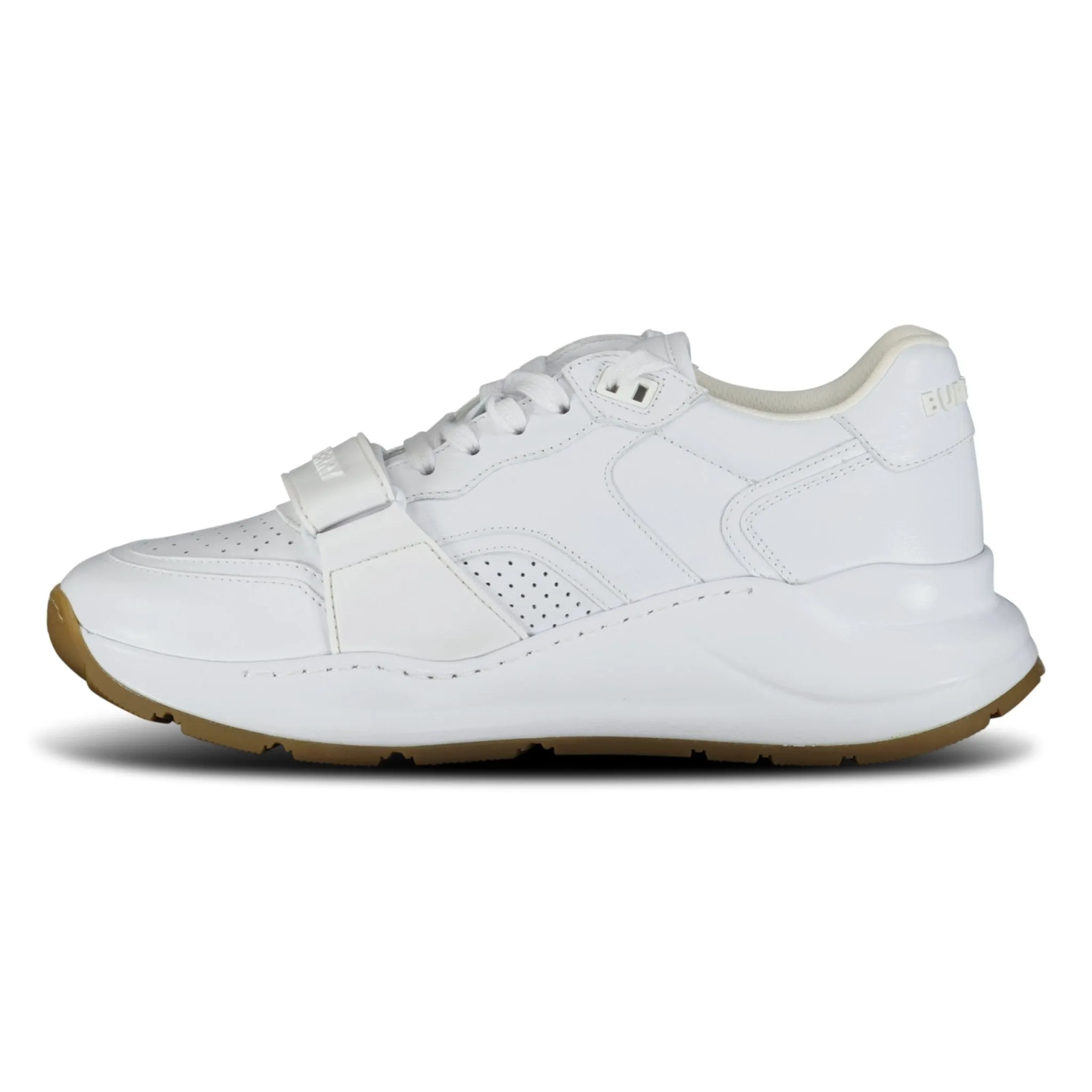 BURBERRY RAMSEY TRAINERS WHITE