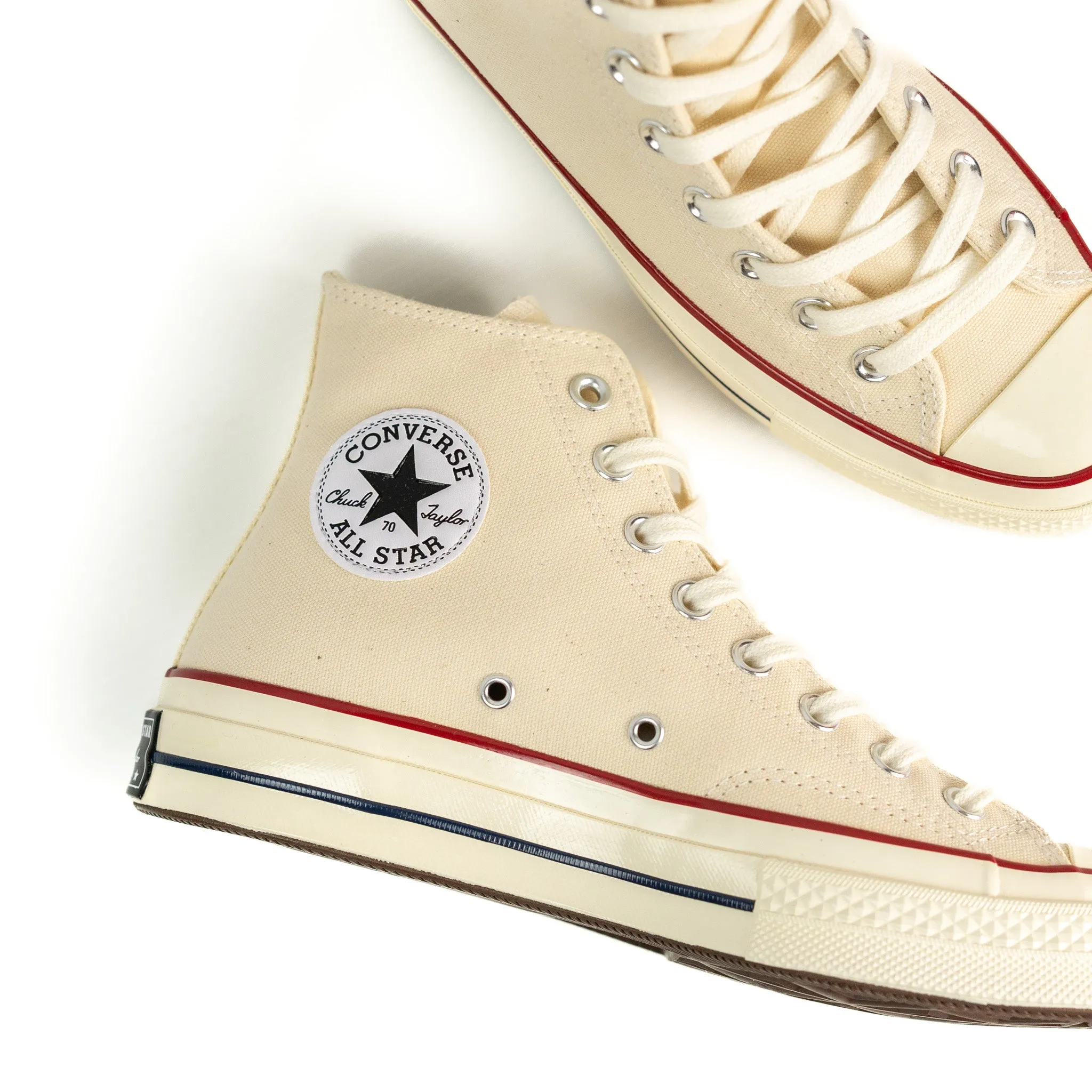 CHUCK TAYLOR ALL STAR 70 HI PARCHMENT | GARNET | EGRET