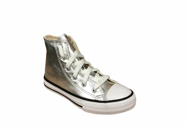 Converse high ankle sneakers shoe Ctas Hi Metallic G 670179C metallic silver