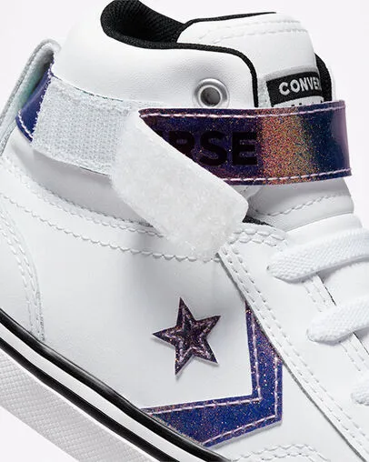 Converse Pro Blazer HI Iridescent Glitter 671533C white/black/white