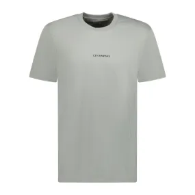 CP COMPANY Chest Logo T-Shirt Grey