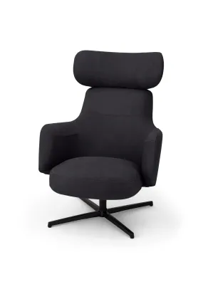 Ditre Cuper Swivel Armchair & Footstool