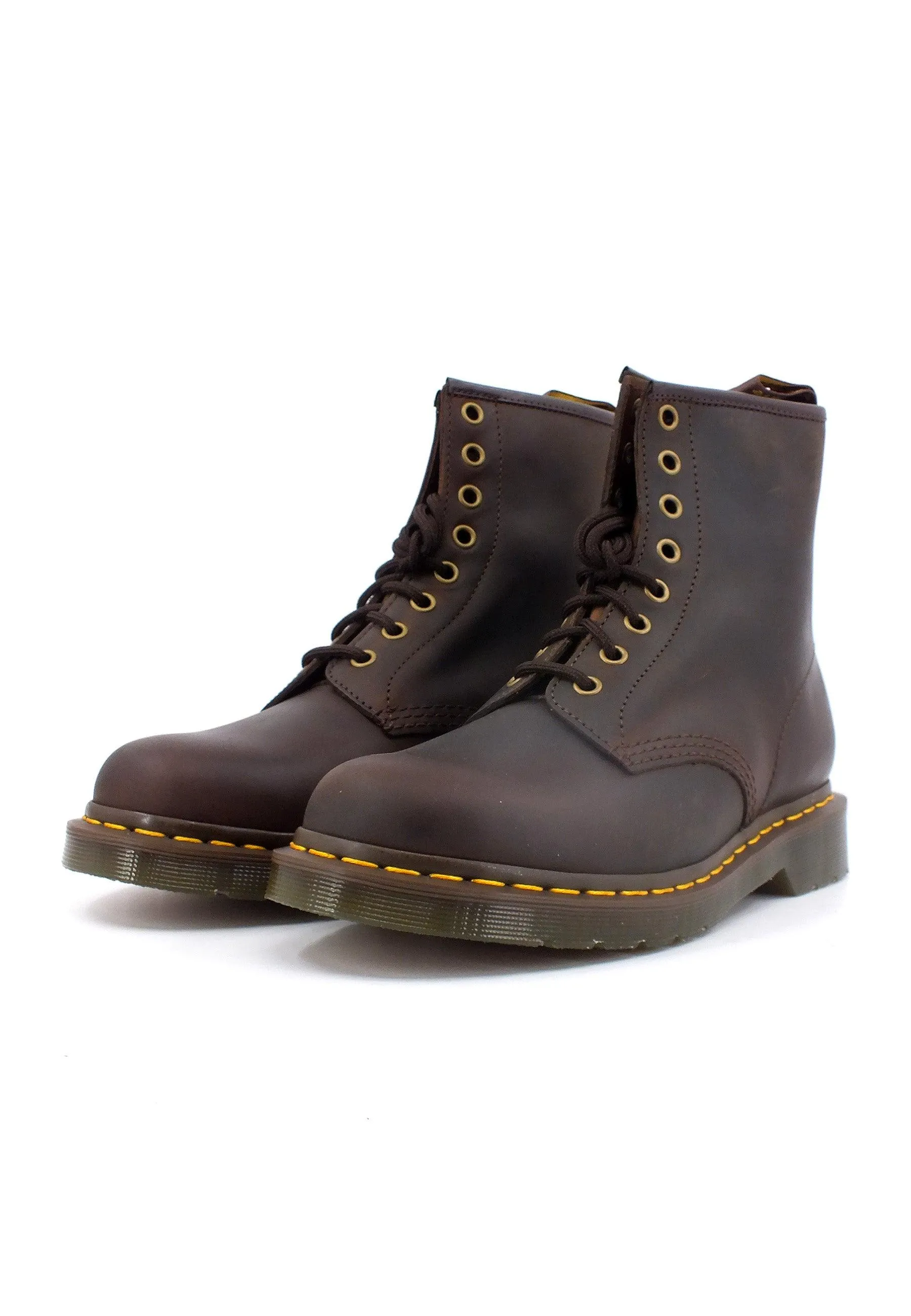 DR. MARTENS Crazy Horse Stivaletto Anfibio Uomo Dark Brown 1460-11822203