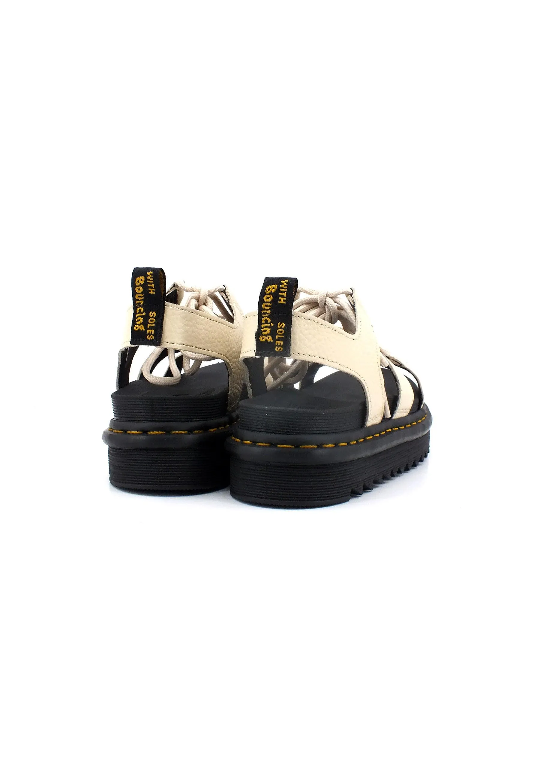 DR. MARTENS Sandalo Milled Nappa Donna Beige NARTILLA-30764292