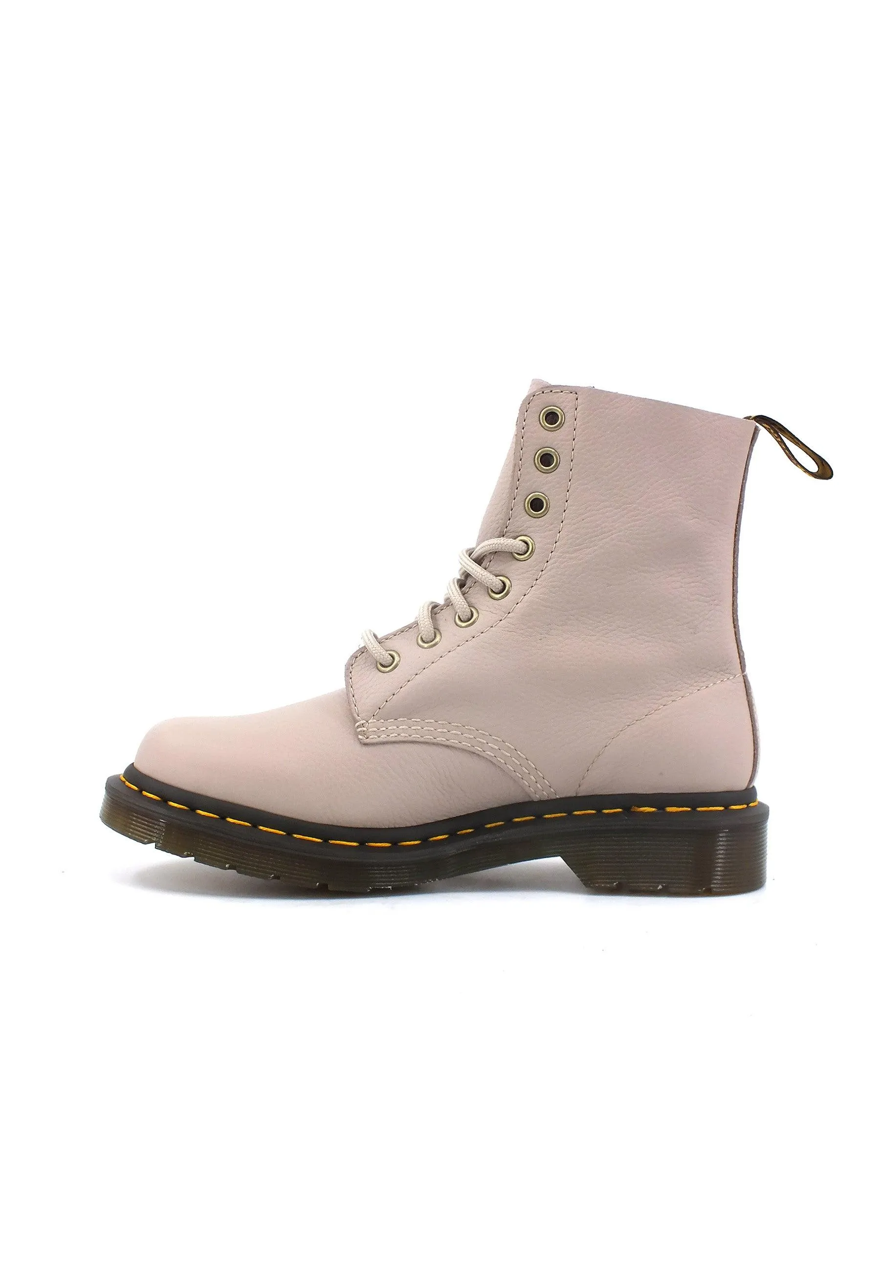 Dr. Martens 1460-Pascal Vintage Taupe Virginia Womens Ankle Boots - 30920348