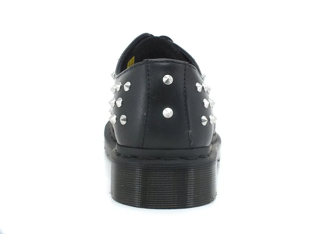 DR. MARTENS Wanama Scarpa Derby Borchie Black 1461-STUD-27041001