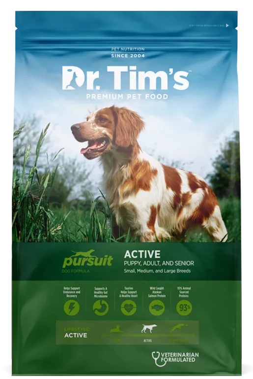 Dr. Tim's Pursuit Active Dry Dog Food