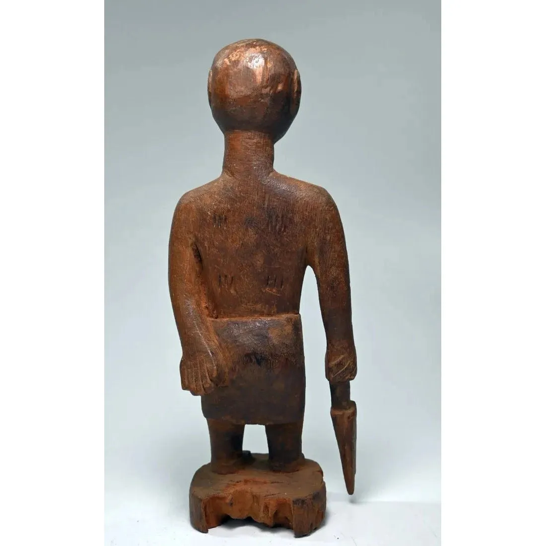 Fon Female Sculpture with Dagger, Togo / Dahomey #871