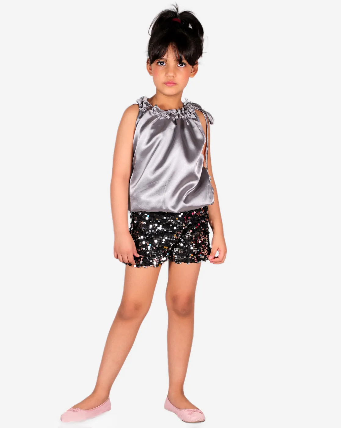 Forever Glitz Shorts Set