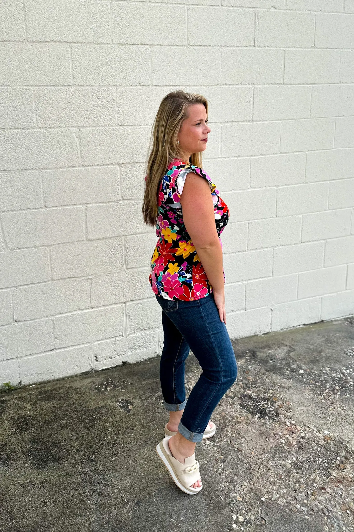 Forever In Bloom Floral Top