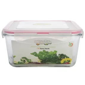 GlasLife Airtight Square Glass Storage Container