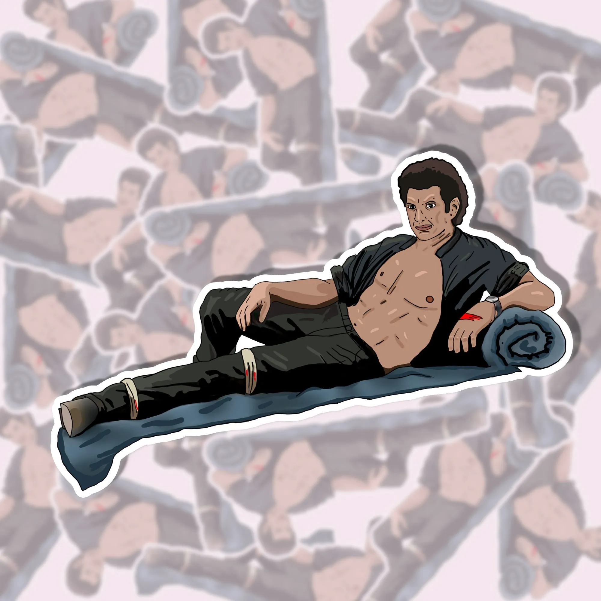 Jeff Goldblum / Dr. Ian Malcolm Sticker