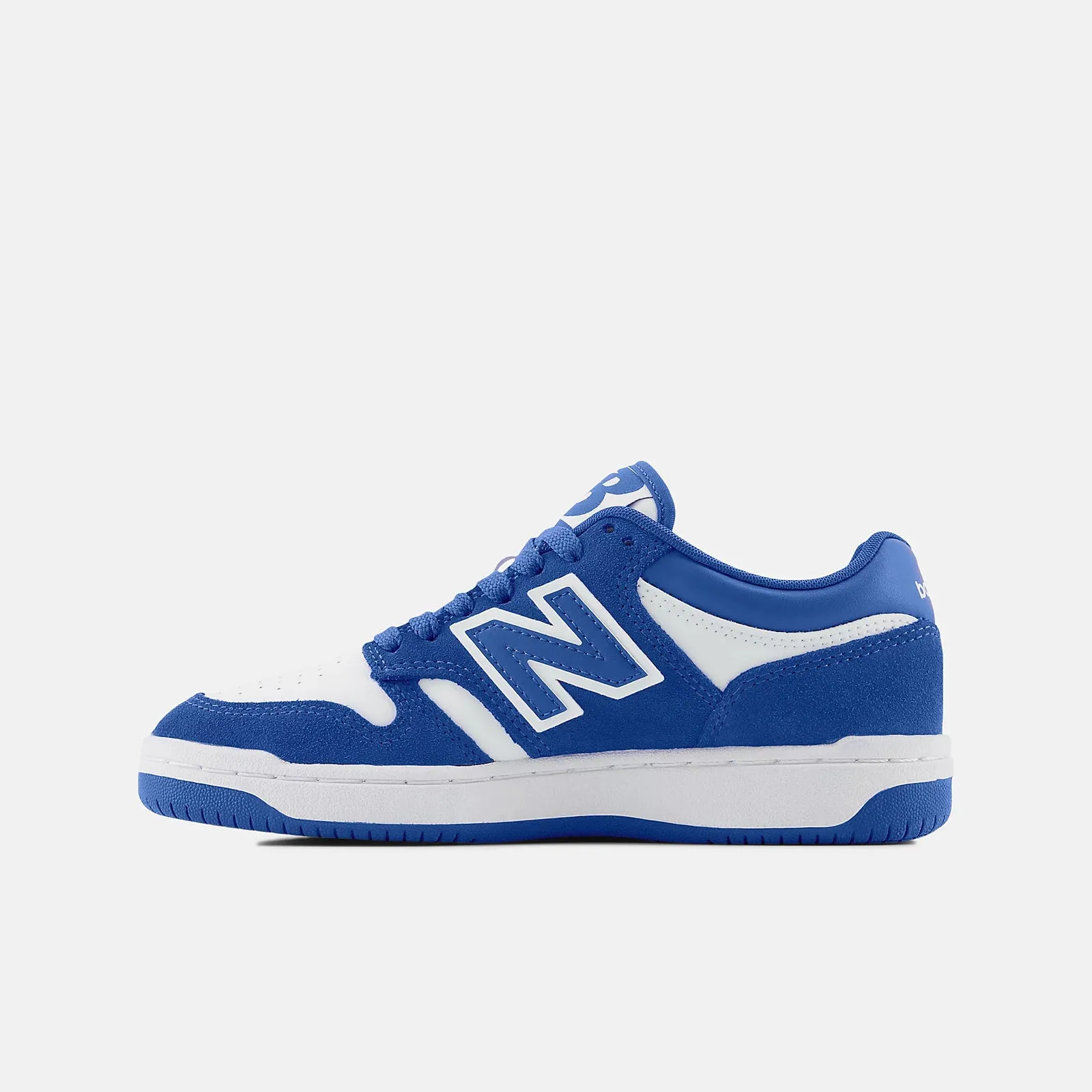 NEW BALANCE GSB 480 Blanc Bleu sneakers baskets