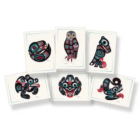 Northwest Forest Friends - Formline Art Card Set