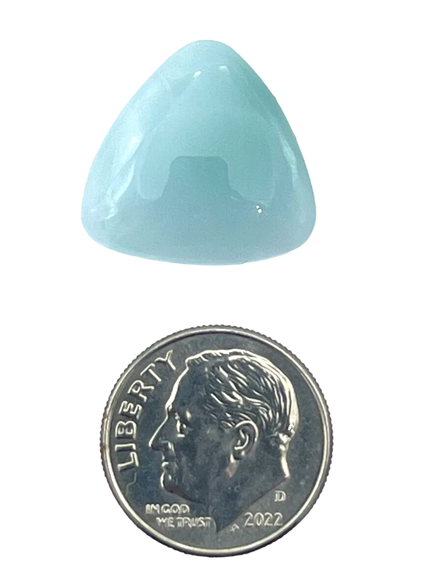 RARE Victoria Stone Trillion Shaped Cabochon 17mm