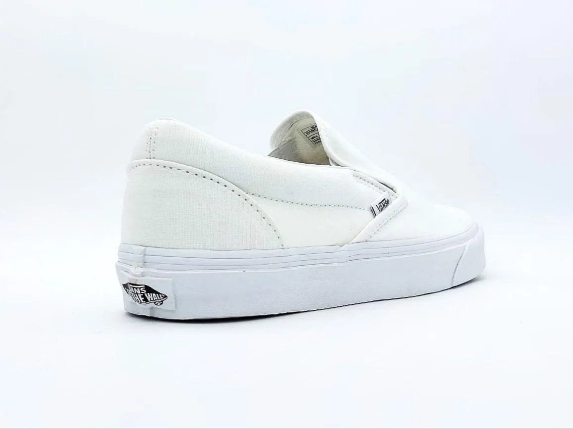 Tenis Vans Slip -On  Para Caballero Blanco