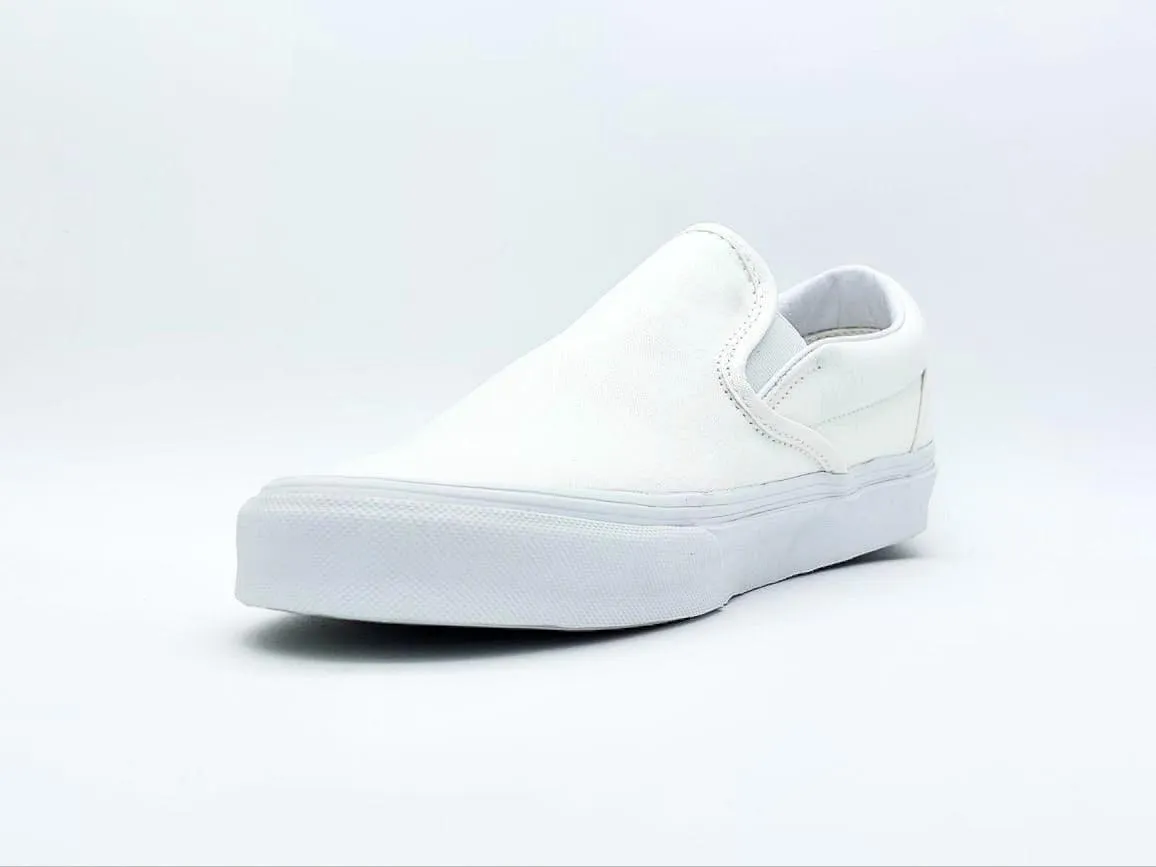 Tenis Vans Slip -On  Para Caballero Blanco