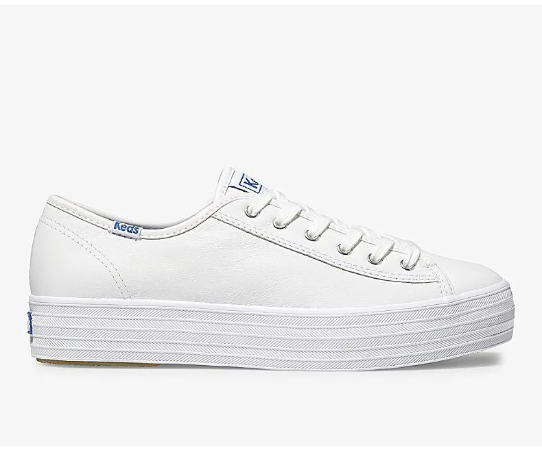 Triple Kick (White Leather)