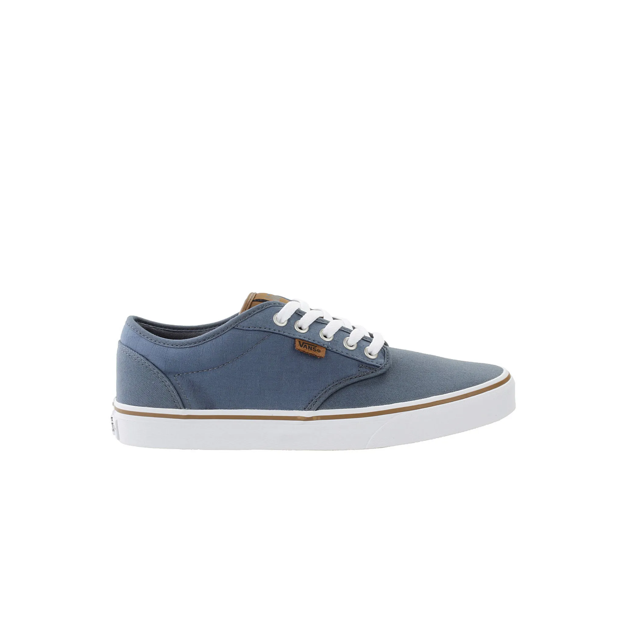 Vans Atwood Lace-Up Blue Canvas Mens Plimsolls A327LMFD