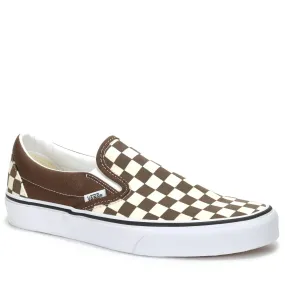 Vans Classic Slip-Ons Checkerboard Rain Drum/True White