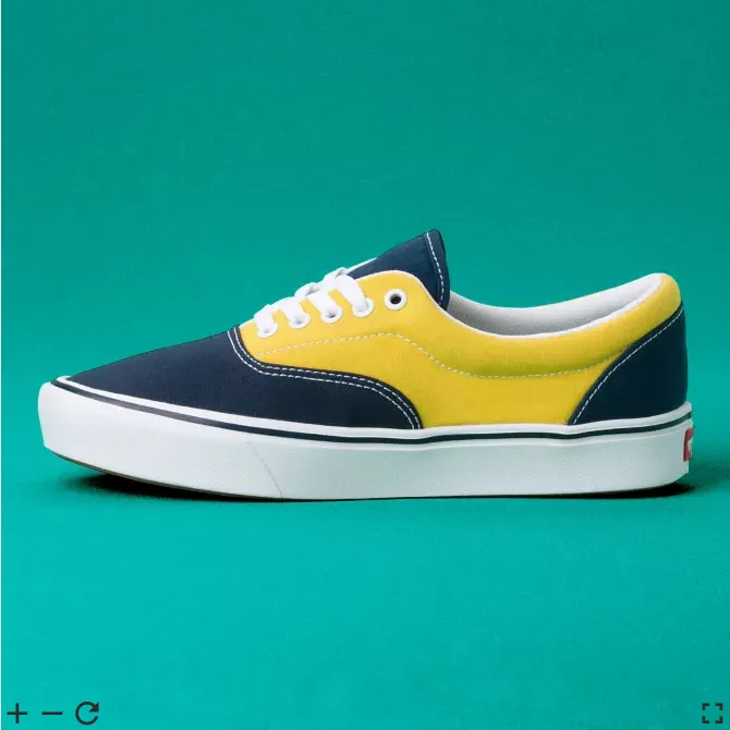 Vans ComfyCush Era VN0A3WM9V9X1 blue-yellow adult sneakers shoe