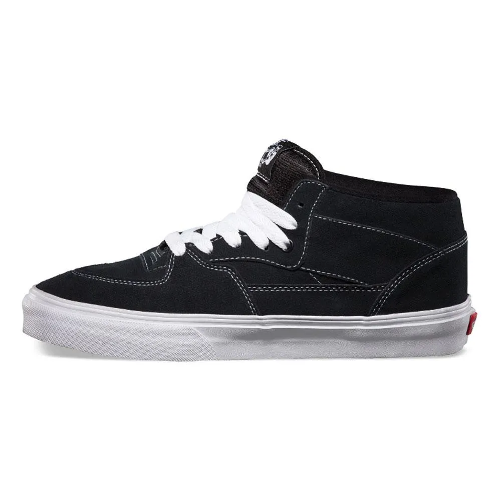 Vans Half Cab Unisex Trainers in Classic Black/White Color