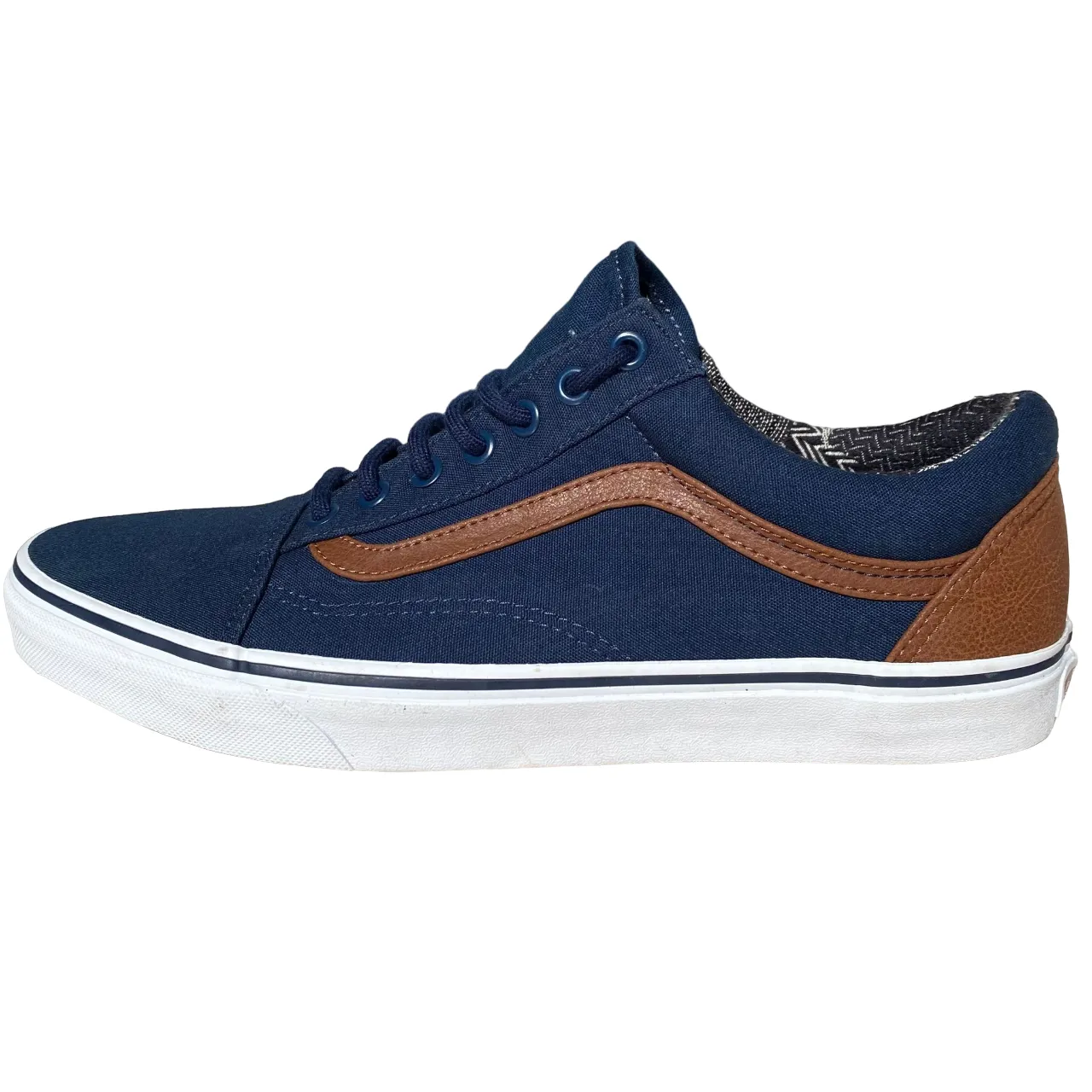 Vans men's sneakers Old Skool VN0A38G1MVE blue-leather