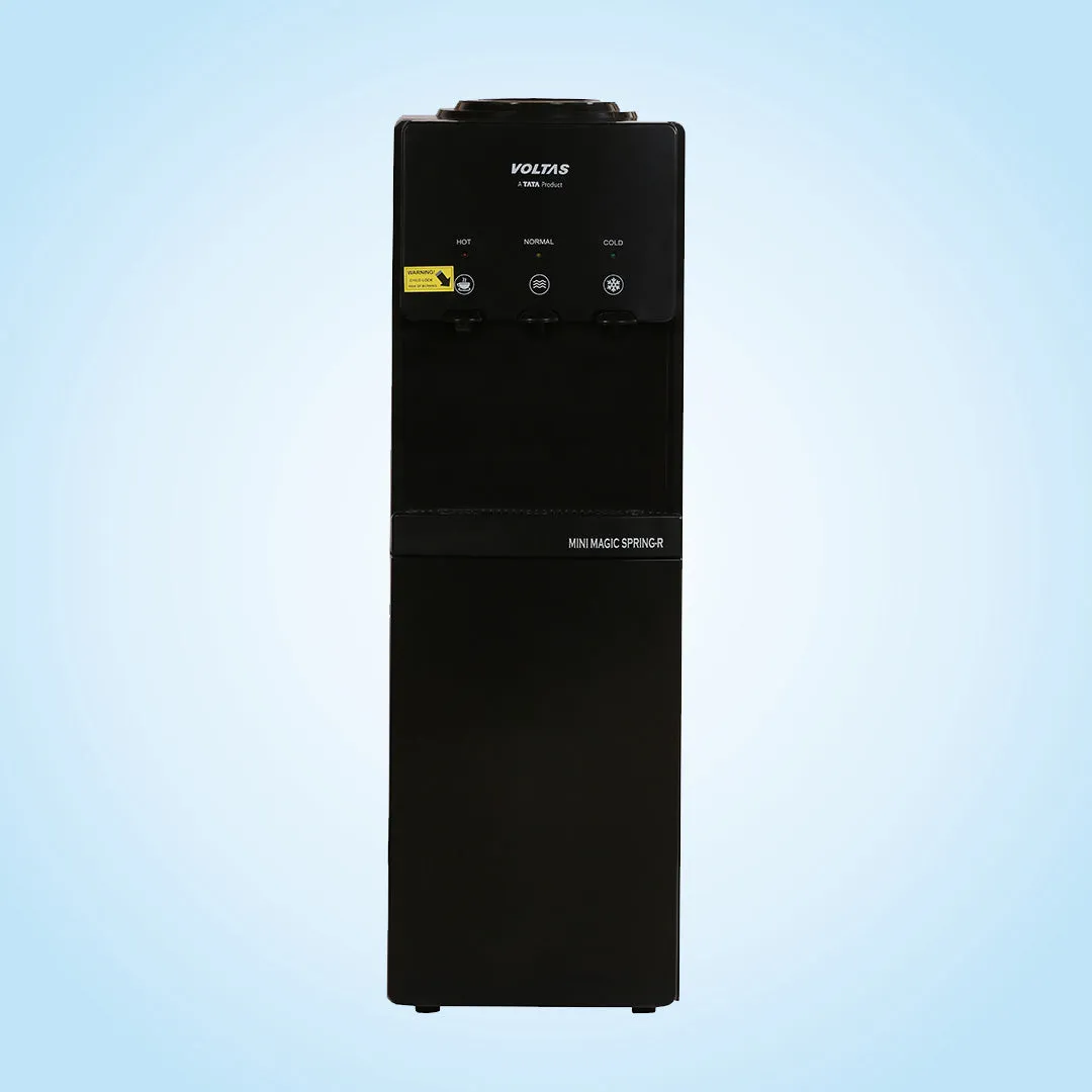 Black Minimagic Spring R Plus Floor-Mounted Water Dispenser