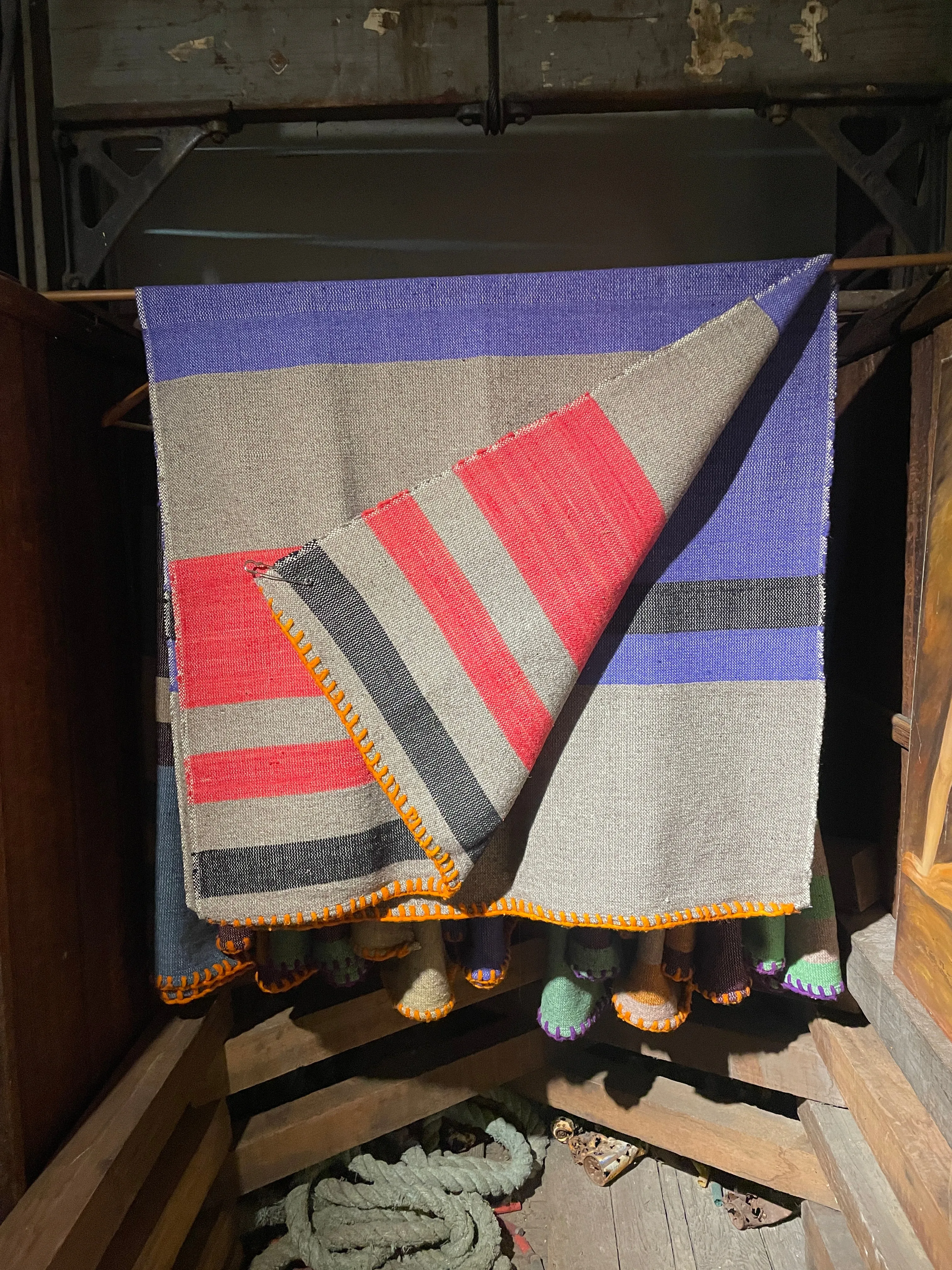 wool woven blanket